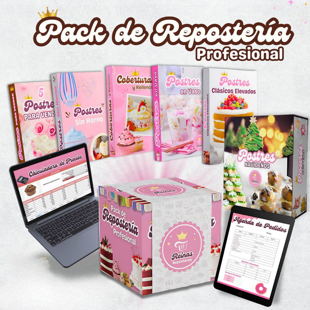 Mega Pack Emprende con Repostería desde Casa